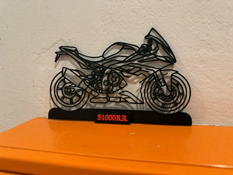 BMW S1000RR Konturen Dekor 