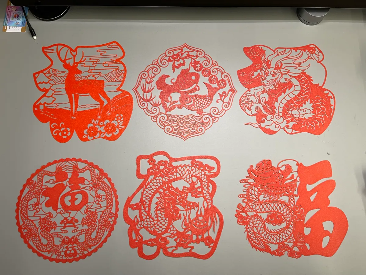 Spezielles Design, Drachenschnitt-Ornament, dekoratives Sammlergeschenk