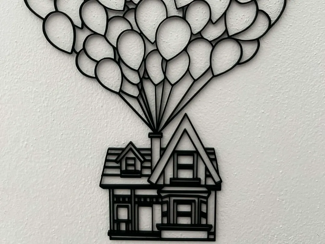 Up into the clouds house - Free 3D Print Model - MakerWorld