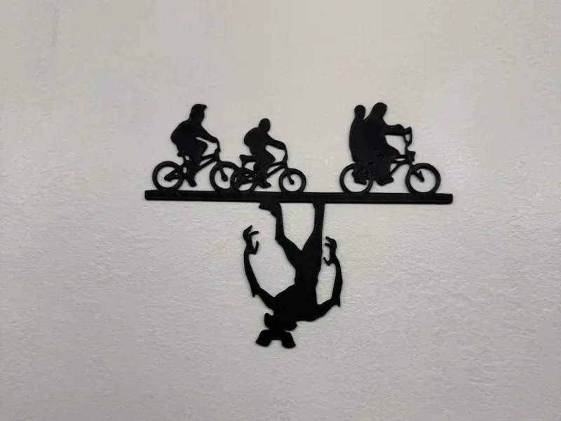 stranger things - upside down wall art