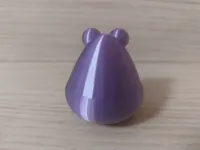 Figurine œuf souriant façon Pou — photo 3