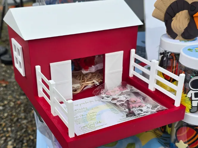 Kids Farm House Play Set