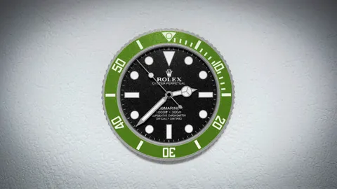 Rolex Submariner – Wall Clock view 4