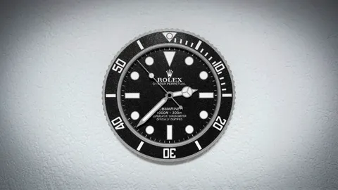 Rolex Submariner – Wall Clock view 2