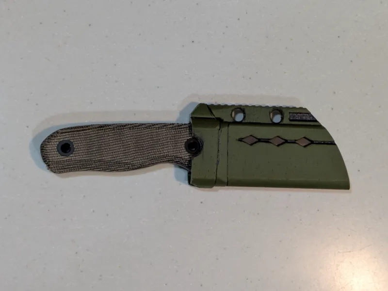 Kizer Drop Bear Sheepsfoot - Taco Sheath