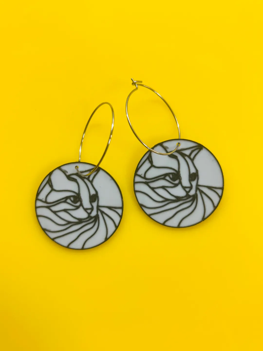 Pendientes de gatos view 3