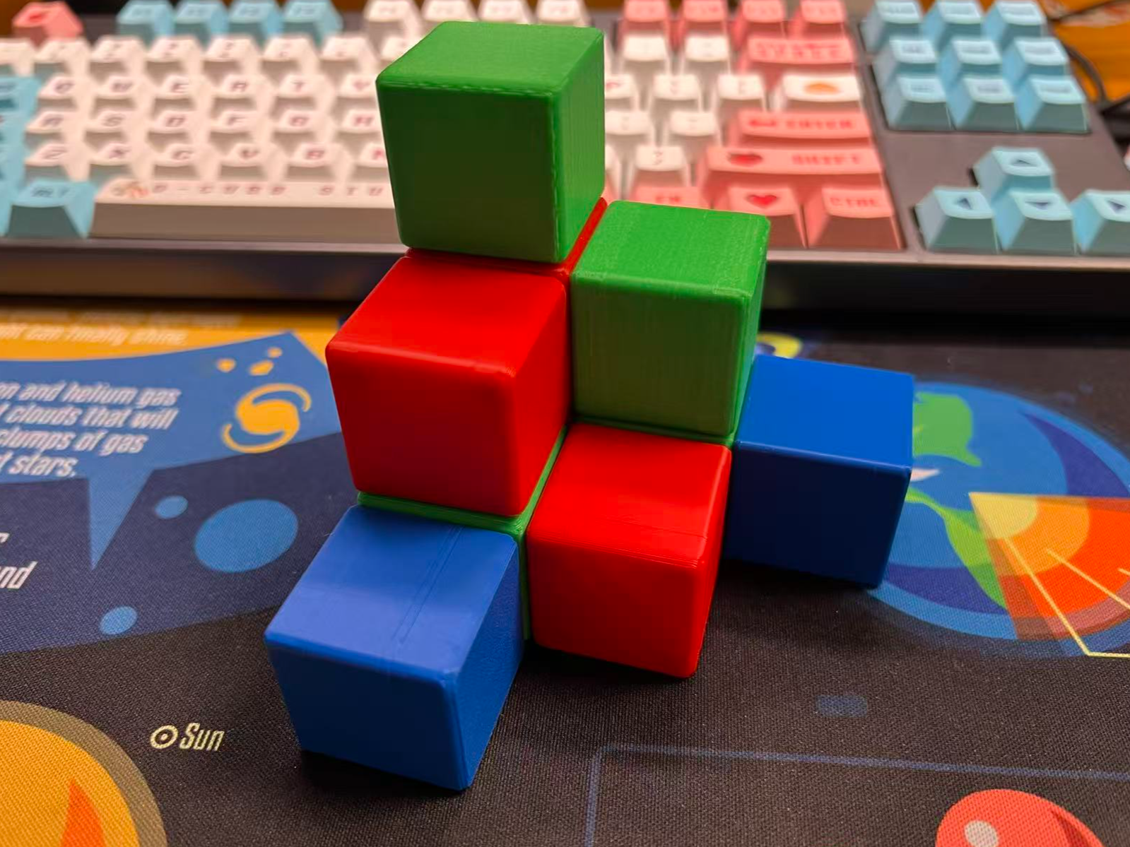 磁吸正方体积木