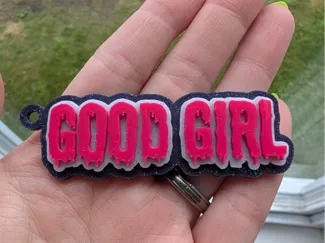 Good Girl Keychain