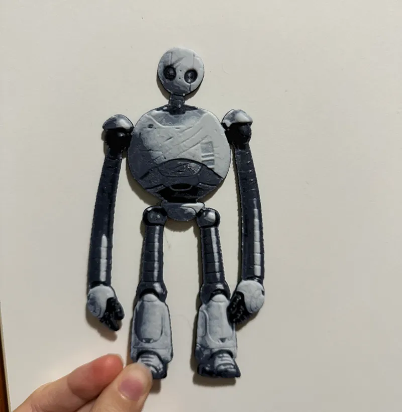 The wild robot Roz (hue forge)