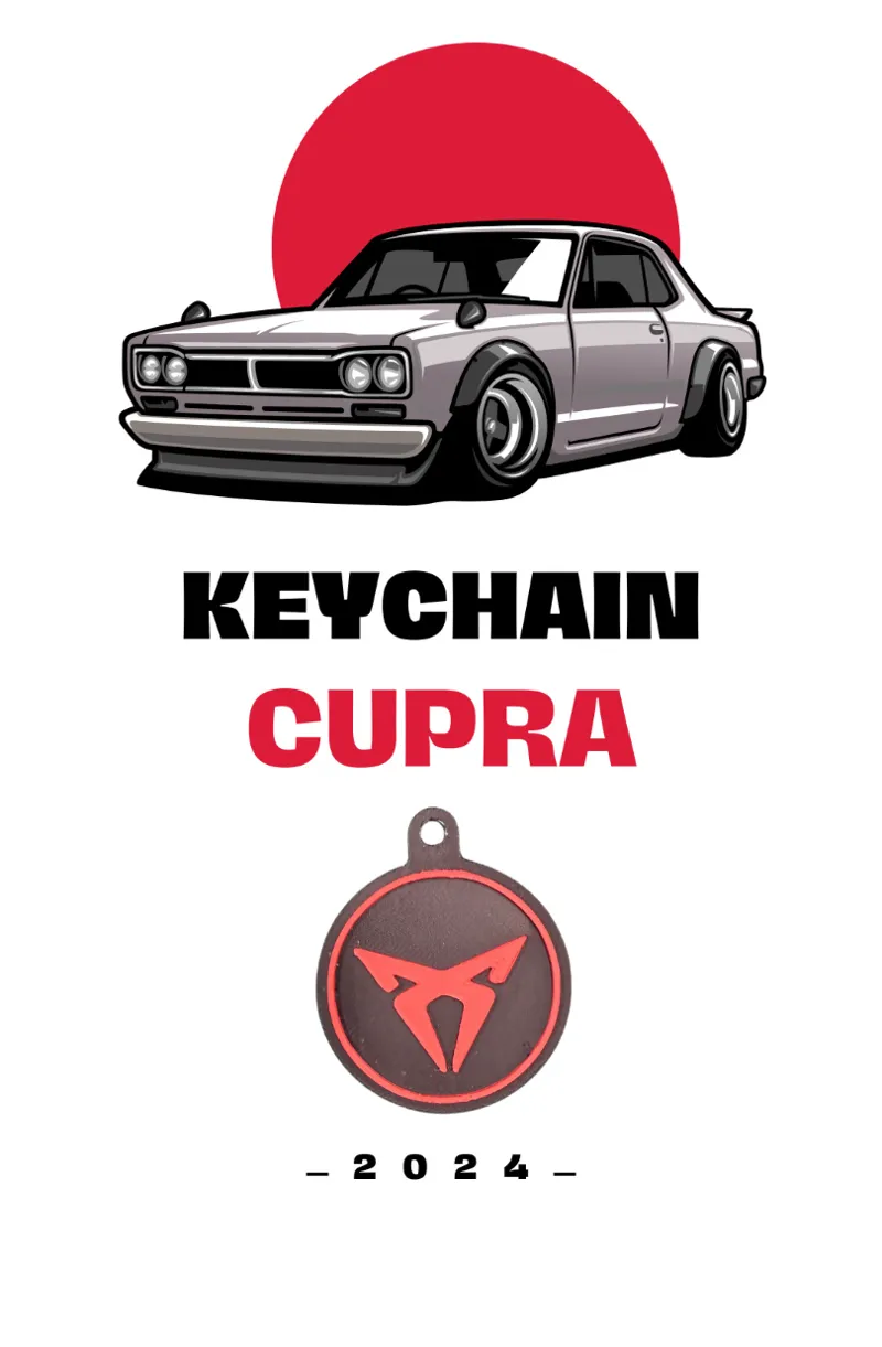 CUPRA Car Keychain