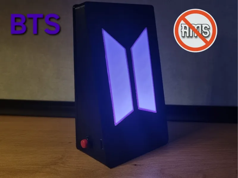 BTS lightbox custom made