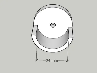 Clothes rod holder