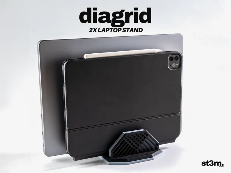 Diagrid ⬝ 2X Laptop Stand