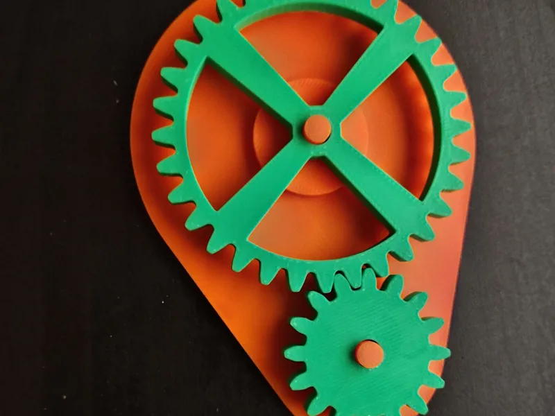 Simple gear system