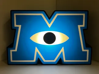 Disney Pixar Monsters inc Lightbox