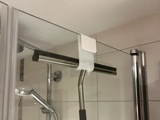 einfache Halterung Halter Abzieher Dusche