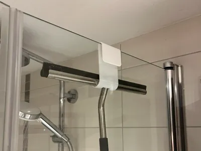 simple shower squeegee holder