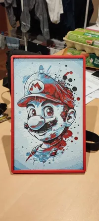 Cadre 150x240 pour portrait Mario (HueForge) — photo 1