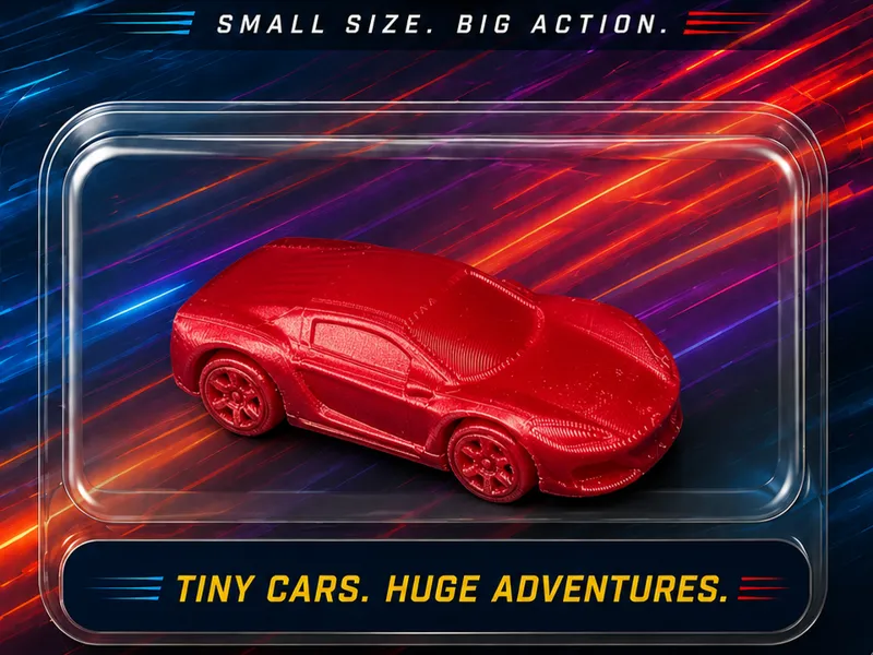 Pocket Racers #1 2cm Micro Car **COLLECT EM ALL**