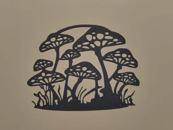 Déco murale champignon