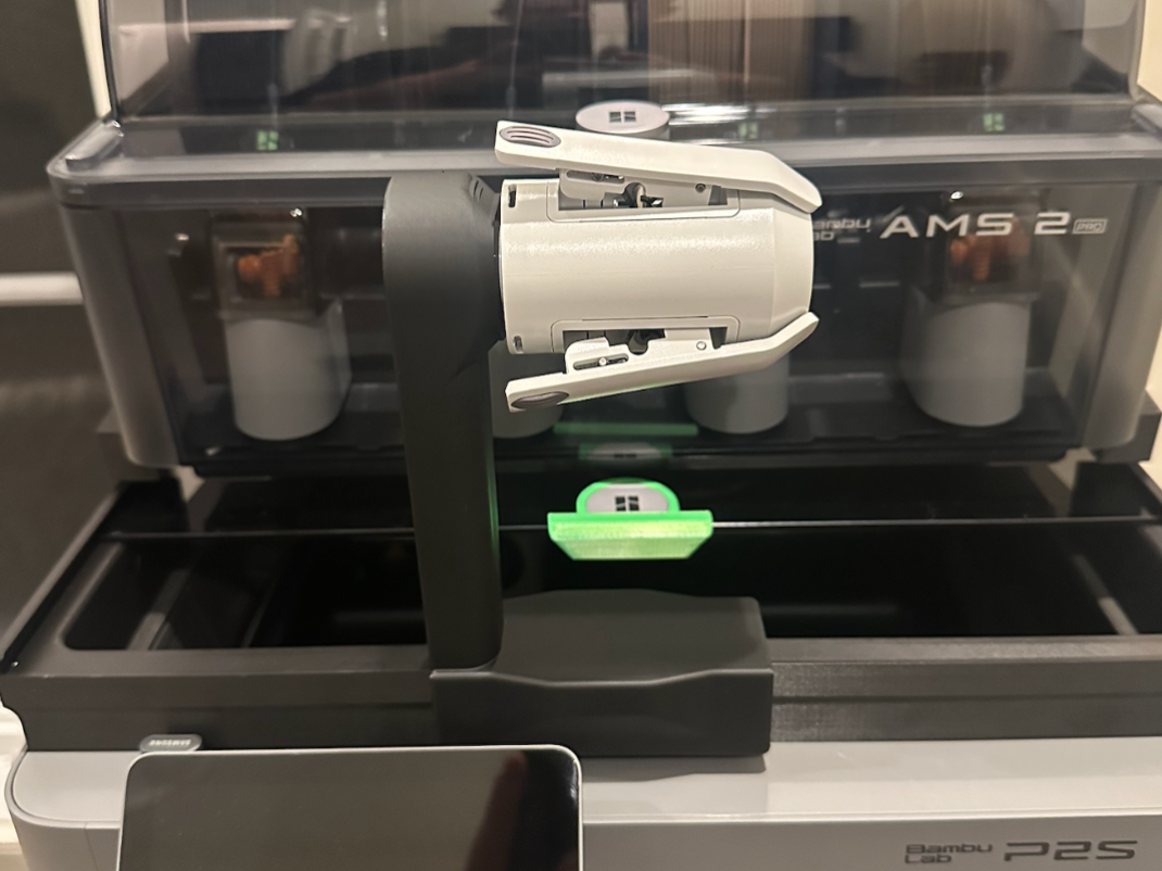 Top Spool Holder (TPU) for AMS Lite + AMS Riser