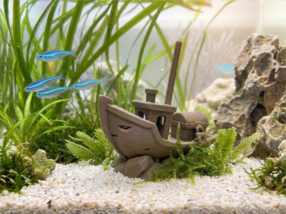 Pirate Benchy – Lost Treasure of the Deep 3D model