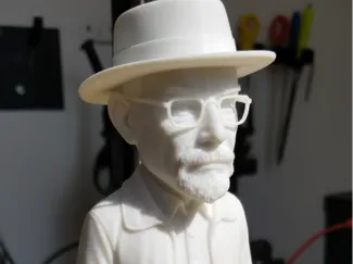 Walter White statue