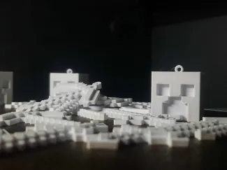 Minecraft Keychain / Llavero Minecraft