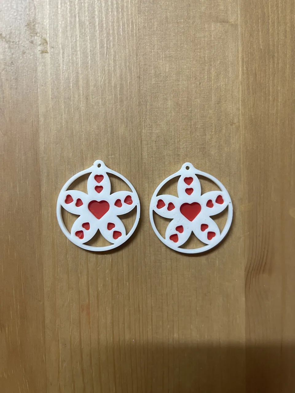 Heart Earrings view 2