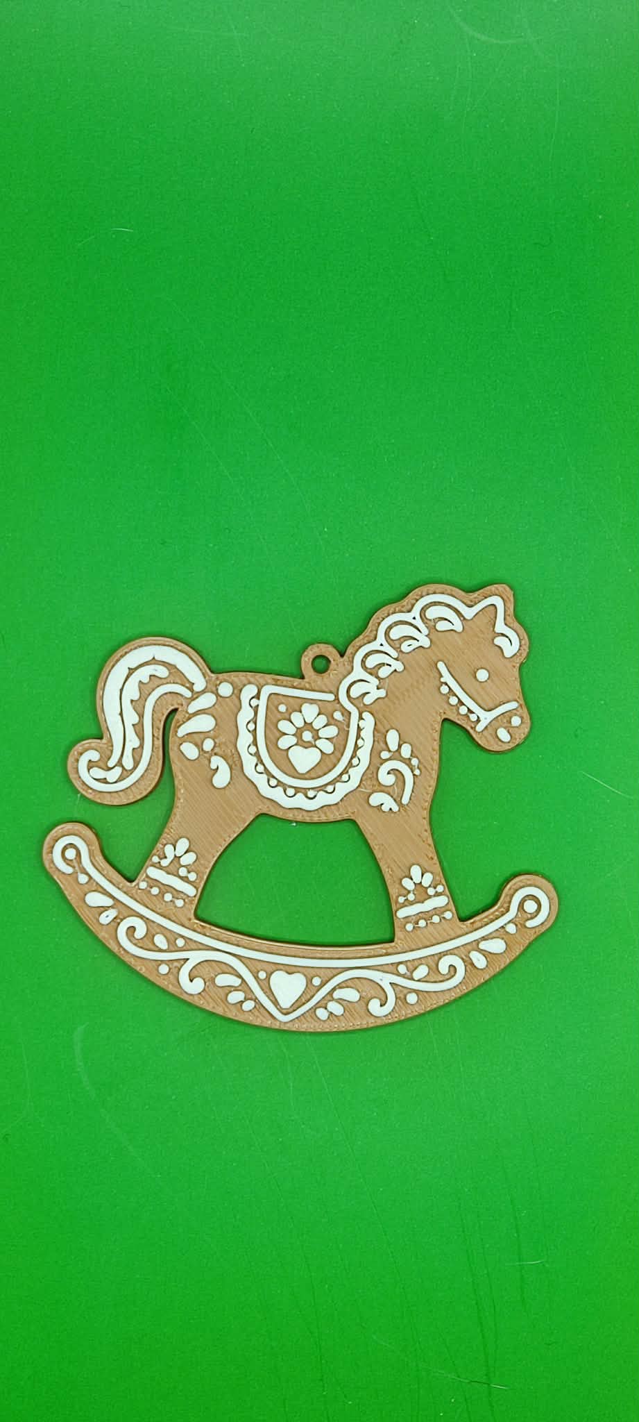 Gingerbread Rocking Horse view 2