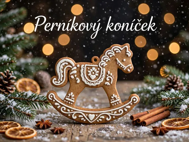 Gingerbread Rocking Horse