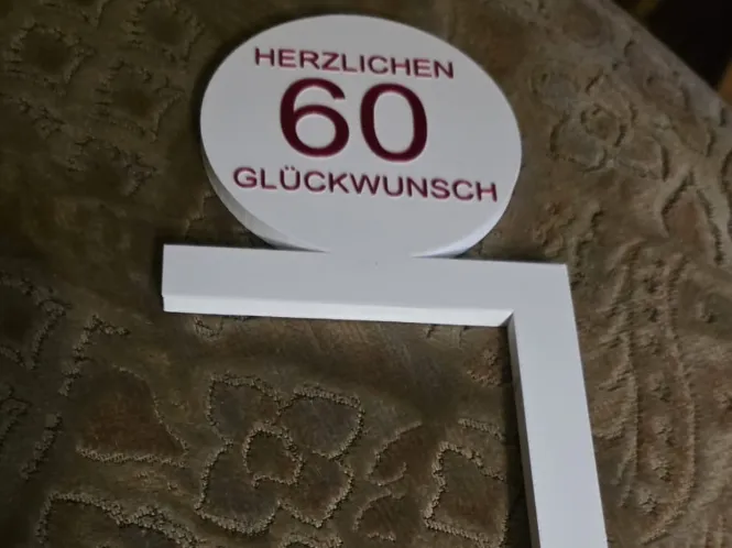 Geburtstag 60 Tür