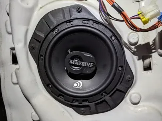 6x9 to 6.5" speaker mounting adapter
