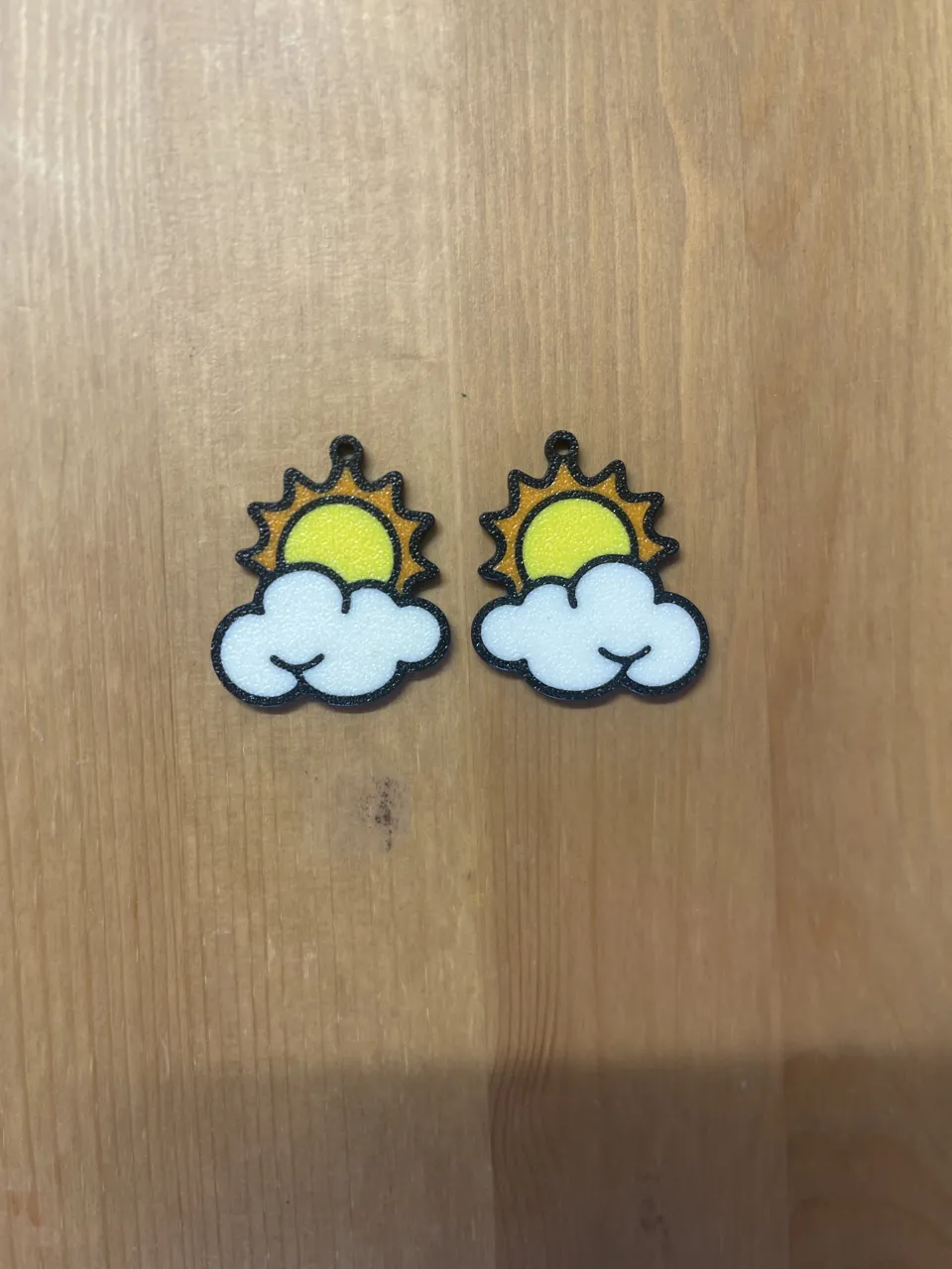 Sun Earrings view 2