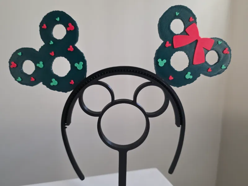 Mickey and Minnie Wreath Ears!