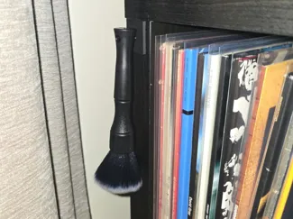 Detailing/make up brush wall hook