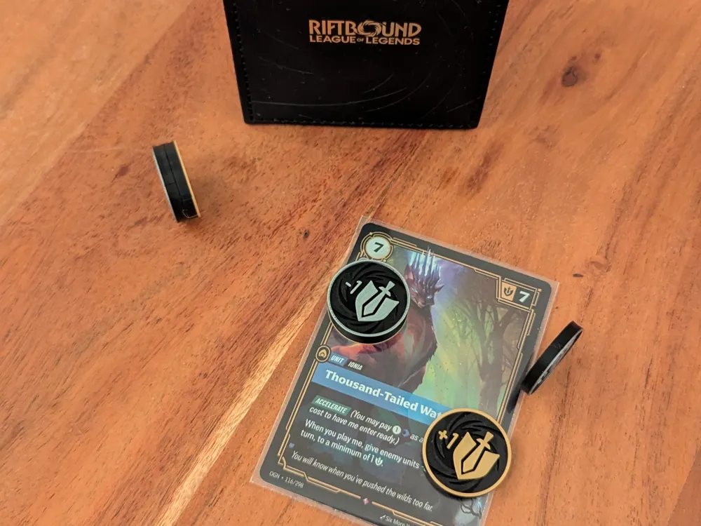 Riftbound Token Might, with Magnet - Free 3D Print Model - MakerWorld