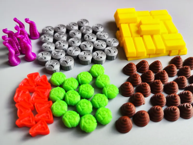 Dungeon petz 3D tokens