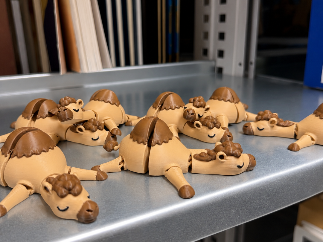 Print your flexi buddy - Sleepy Dromedary 