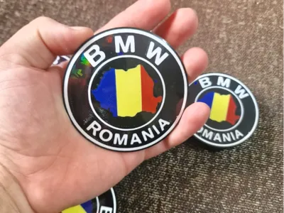 Custom 3D Printed BMW Emblems – Romania Edition