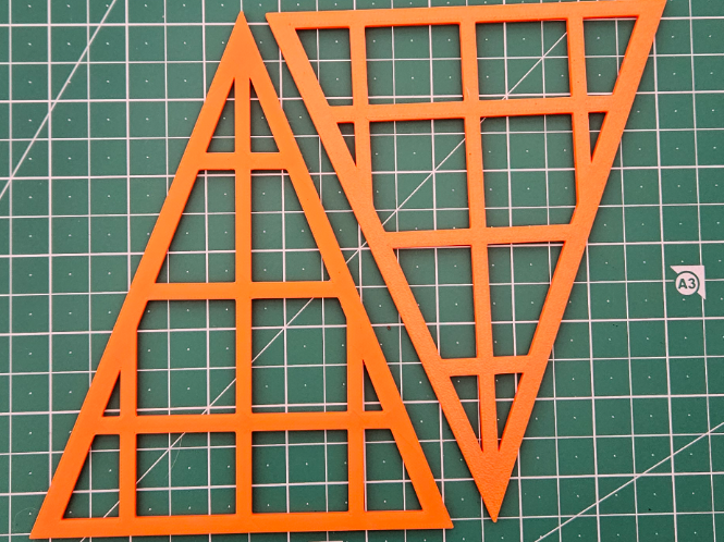 triangle bunting template