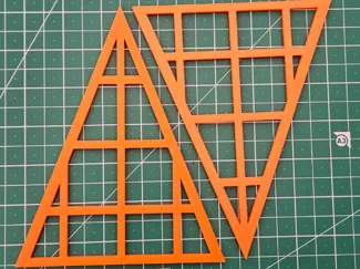 triangle bunting template