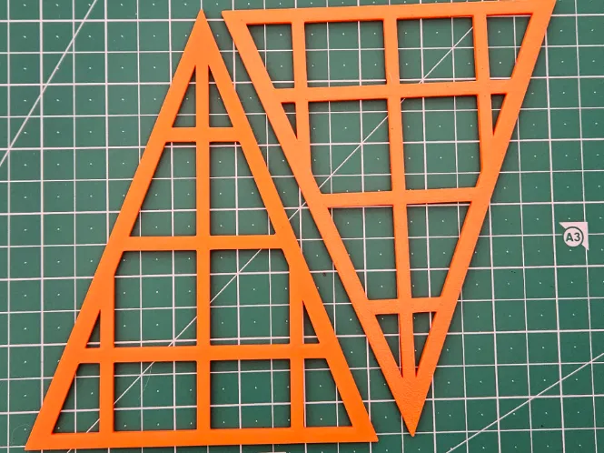 triangle bunting template