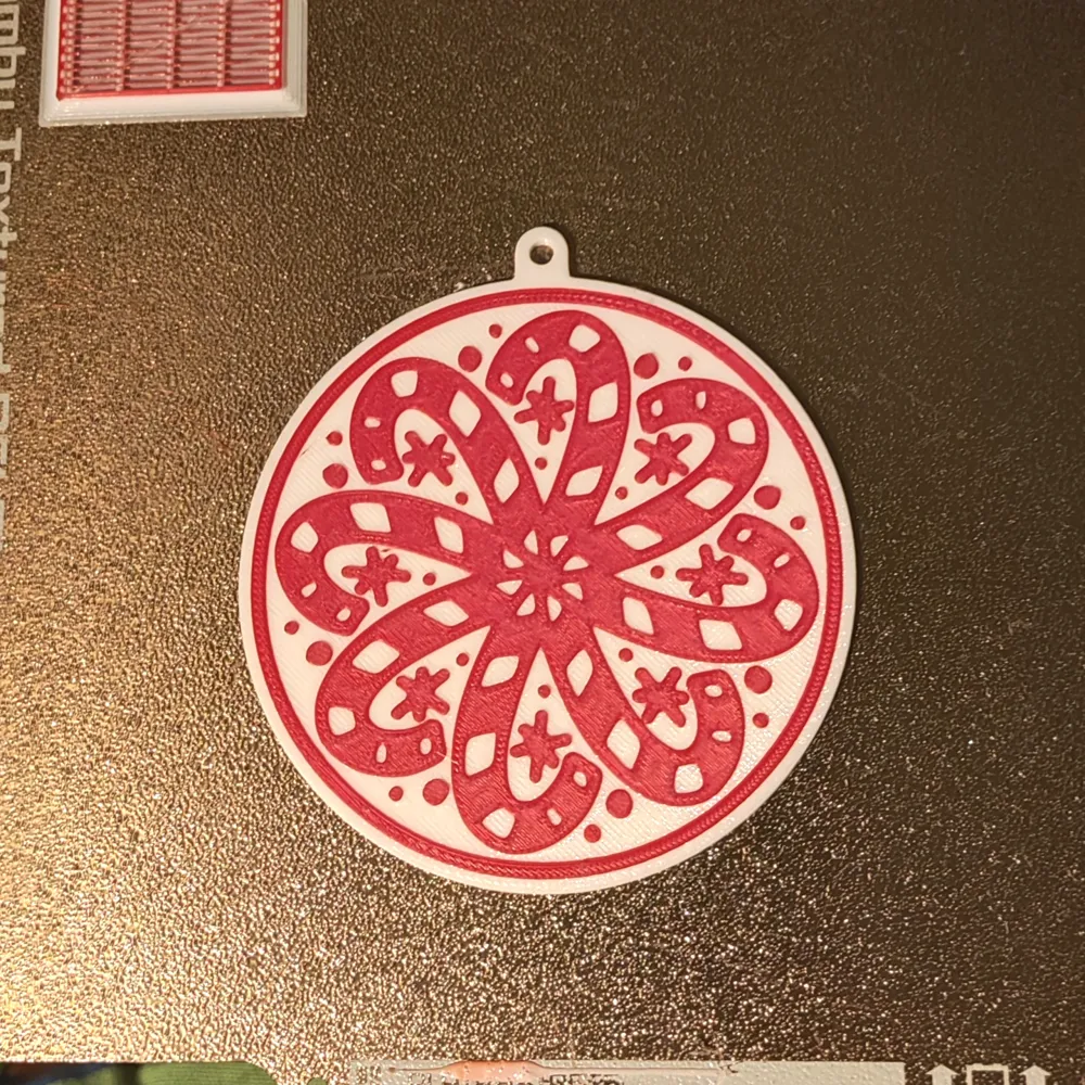 Candy Cane Hanger tree decoration by lil bunni MakerWorld