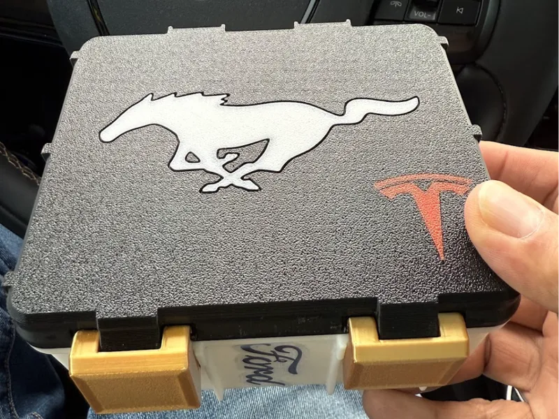 Ford Mustang Mach-E Tesla adapter rugged box
