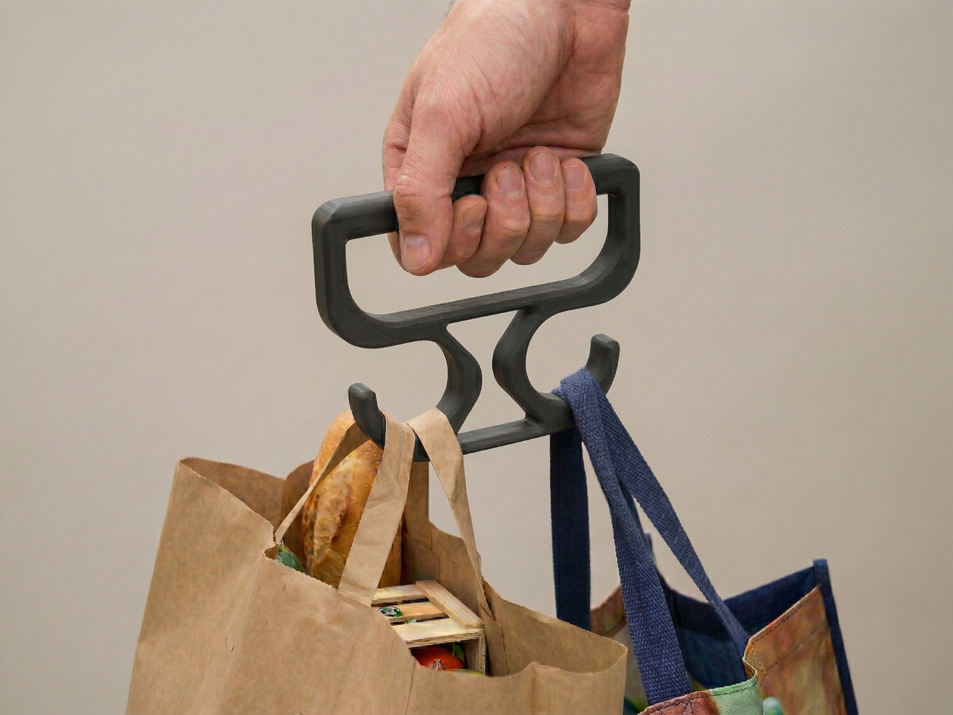 Shopping Bag Handle (Parametric Fit)
