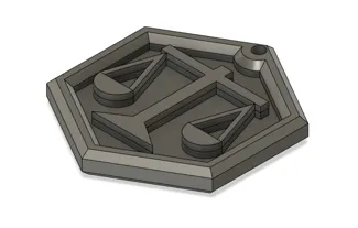 Scale pendant