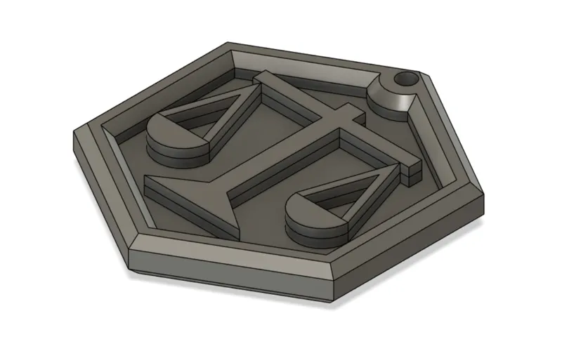Scale pendant