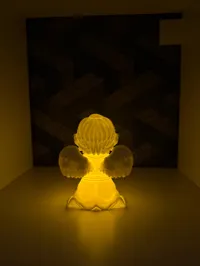 Ange lumineux à bougie chauffe-plat — photo 4