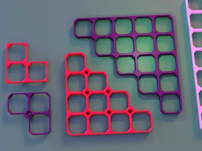 openGrid Triangle Tiles (2x2 - 12x12)